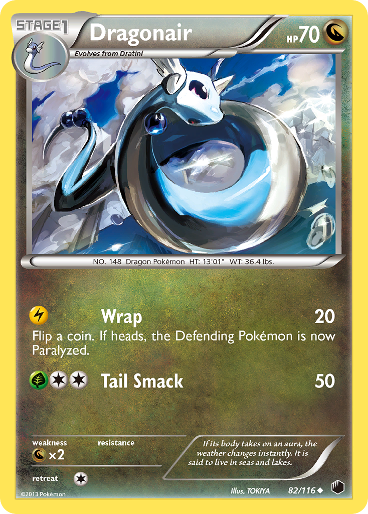 Plasma Freeze Dragonair #82/116